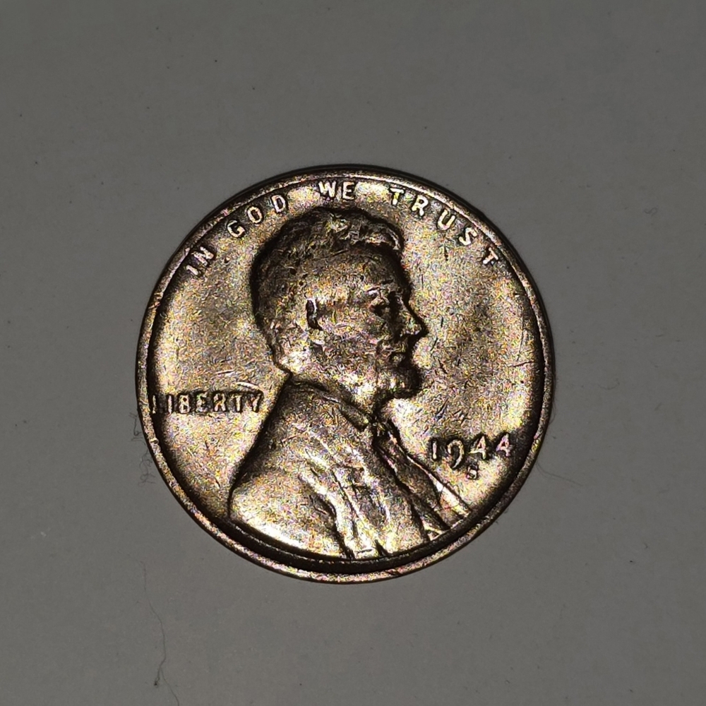 1944 S Lincoln Wheat Penny